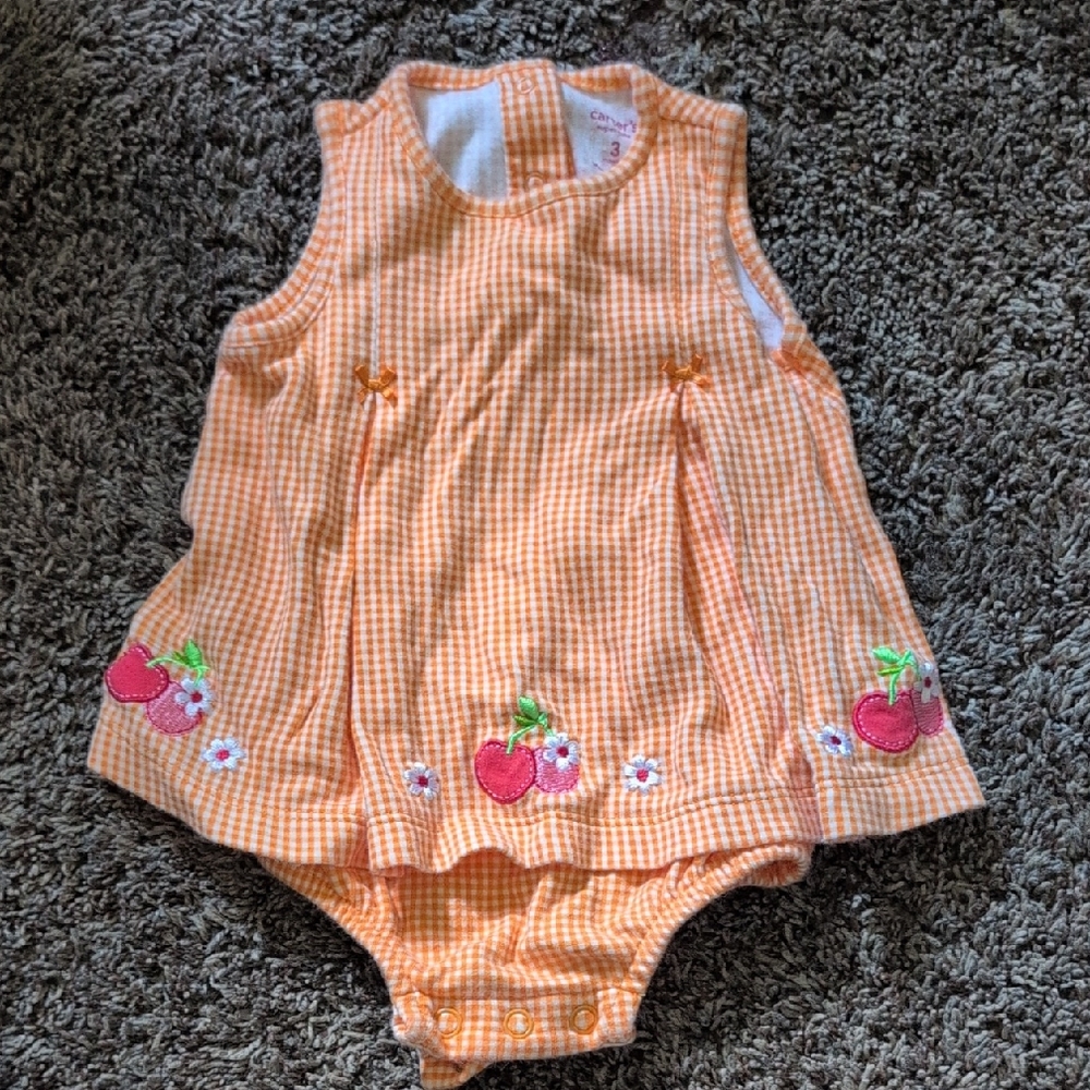 Carter's 3mo Bodysuit Dress